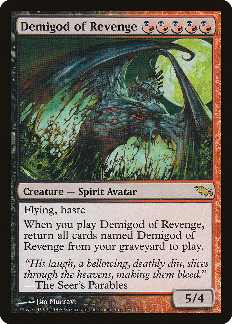 Demigod of Revenge [SHM - 183]