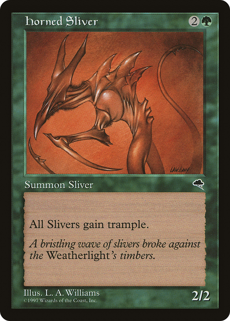 Horned Sliver [TMP - 234]