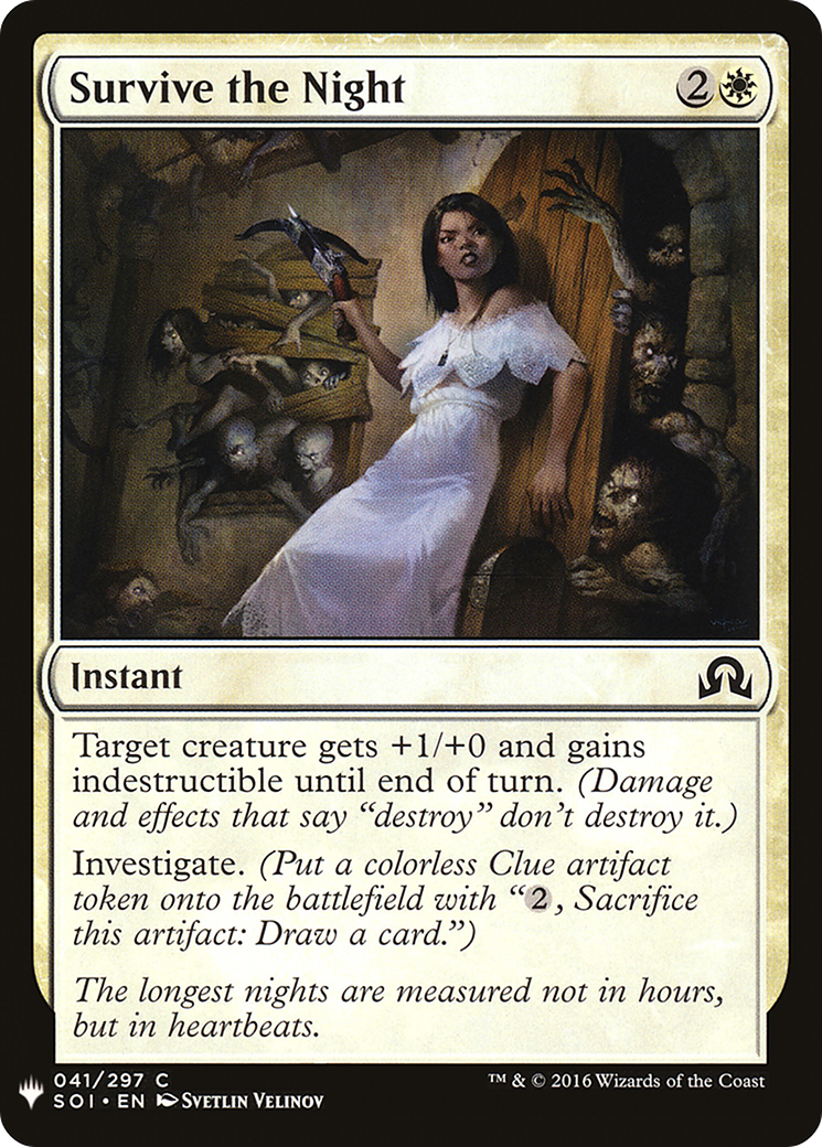 Survive the Night [LIST - 41]
