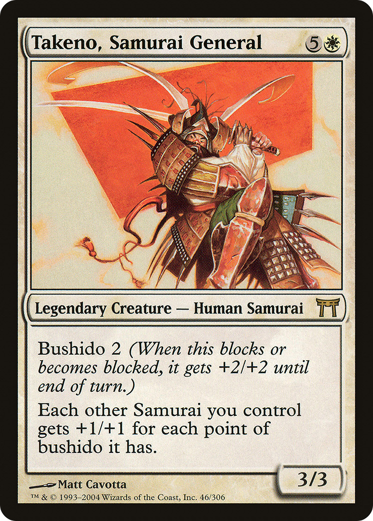 Takeno, Samurai General [CHK - 46]