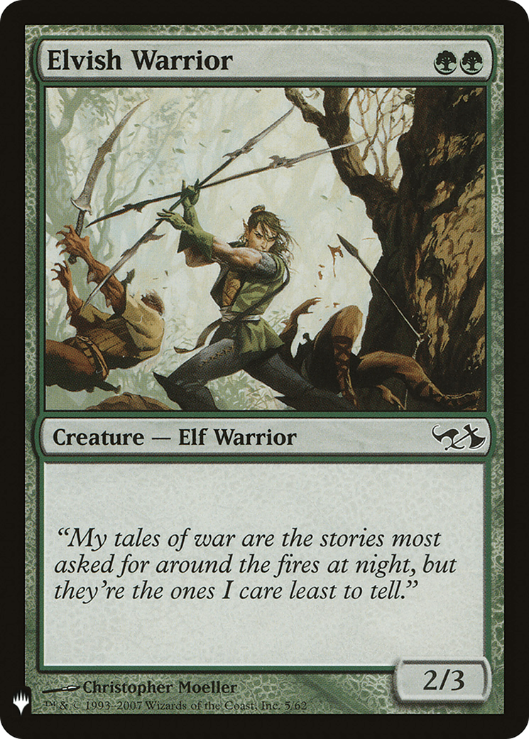 Elvish Warrior [LIST - 5]