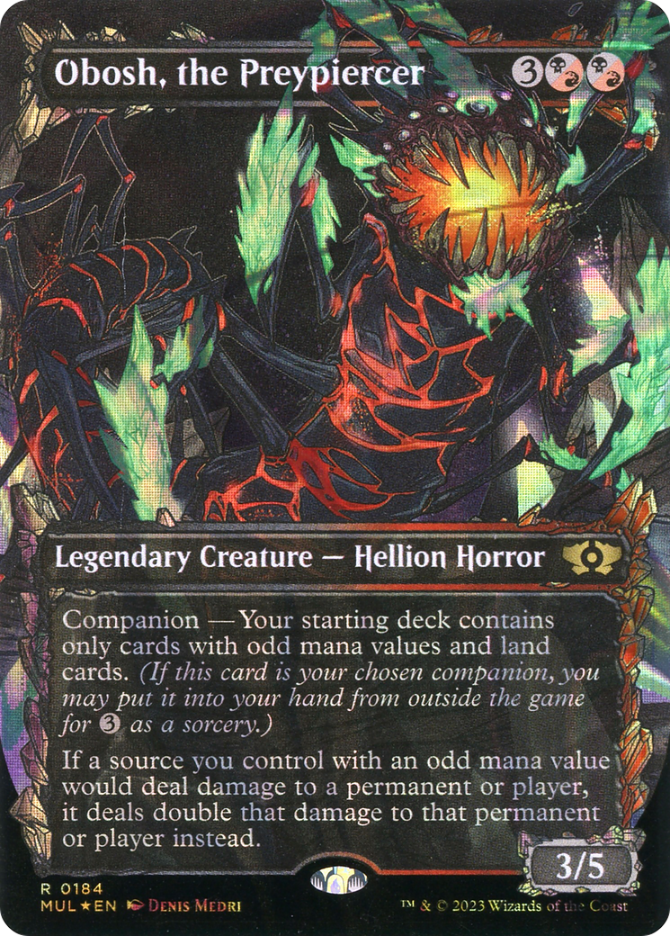 Obosh, the Preypiercer (Halo Foil) [MUL - 184]