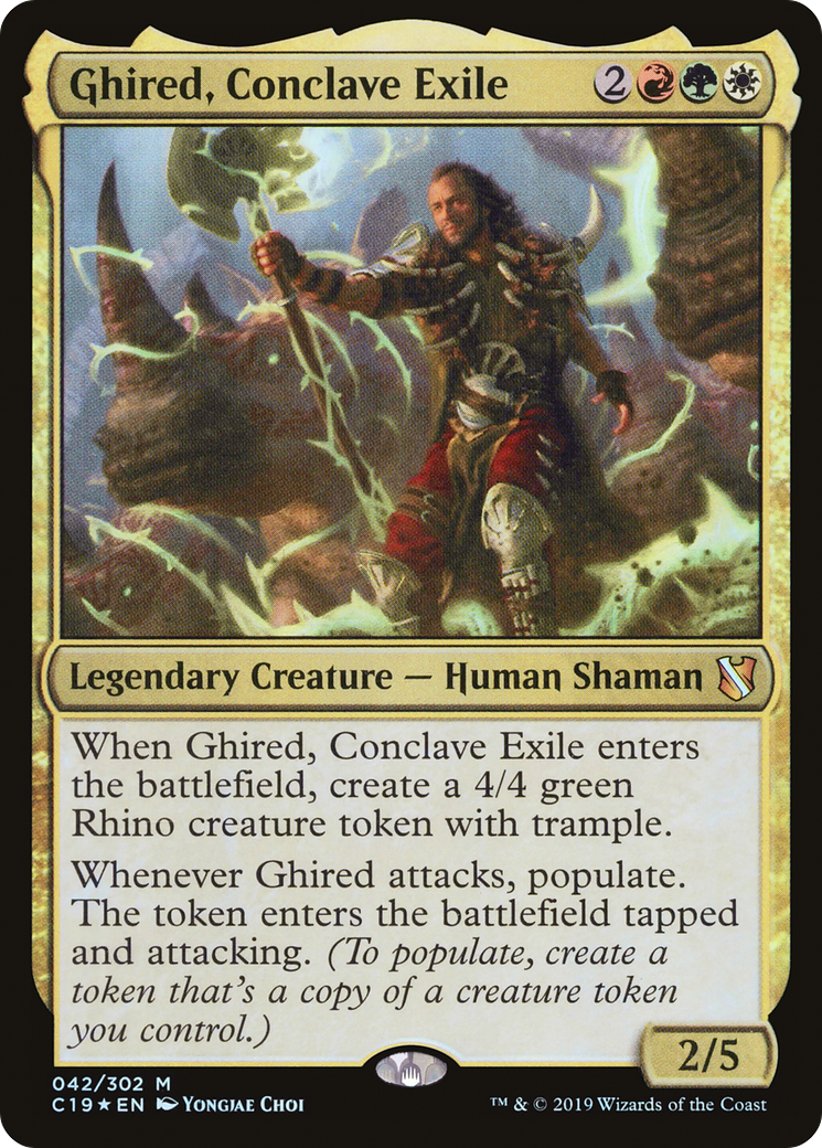 Ghired, Conclave Exile [C19 - 42]