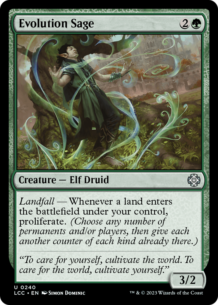Evolution Sage [LCC - 240]