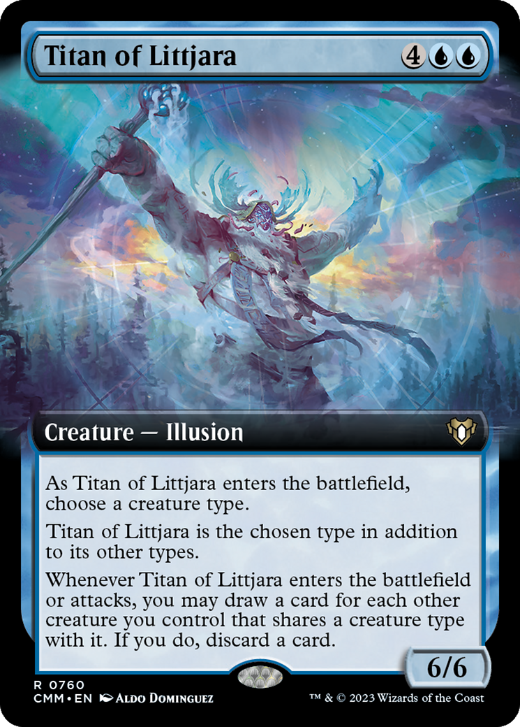 Titan of Littjara (Extended Art) [CMM - 760]