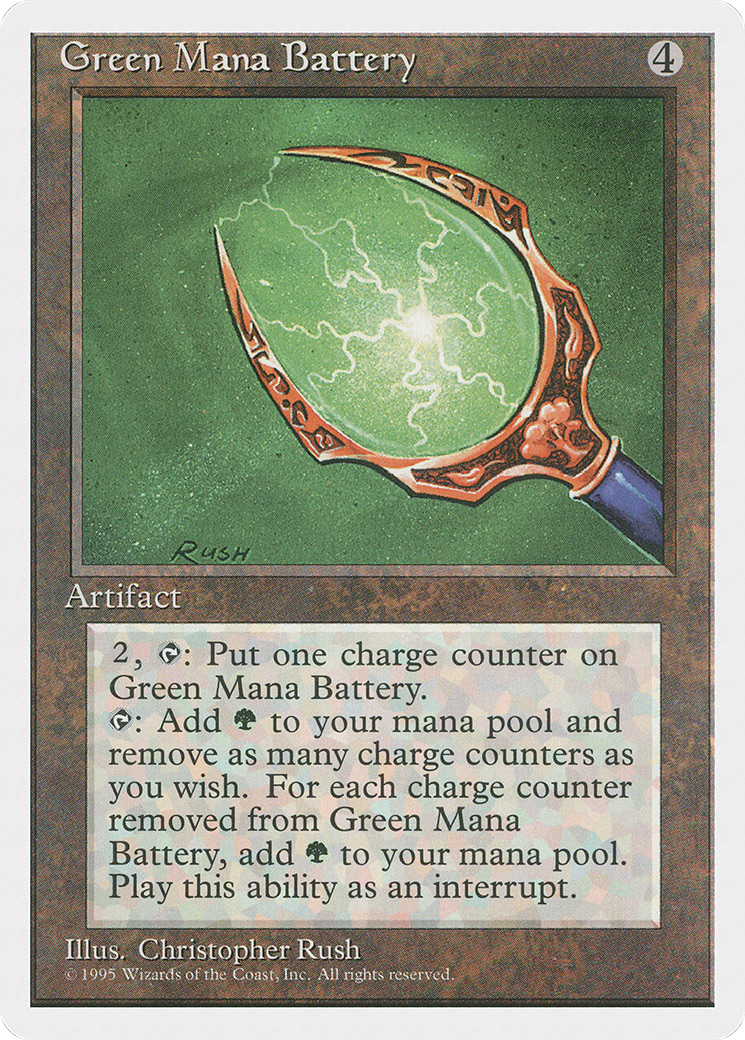 Green Mana Battery [4ED - N/A]