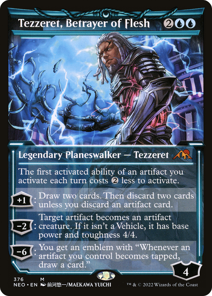 Tezzeret, Betrayer of Flesh (Showcase) [NEO - 376]
