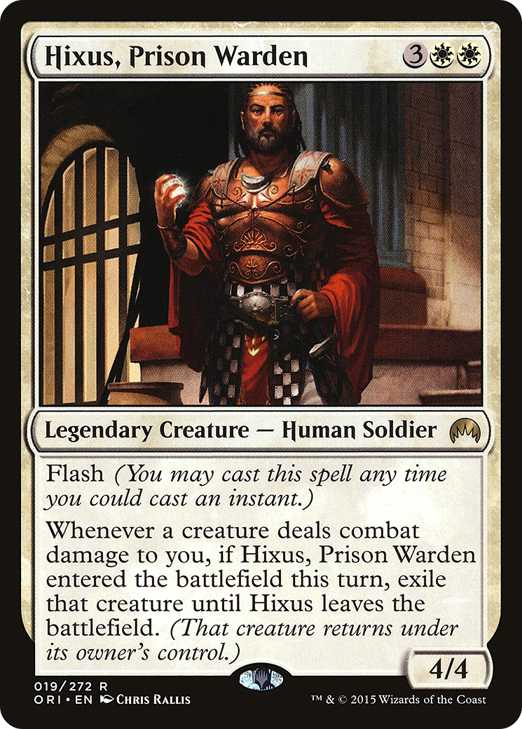 Hixus, Prison Warden [ORI - 19]