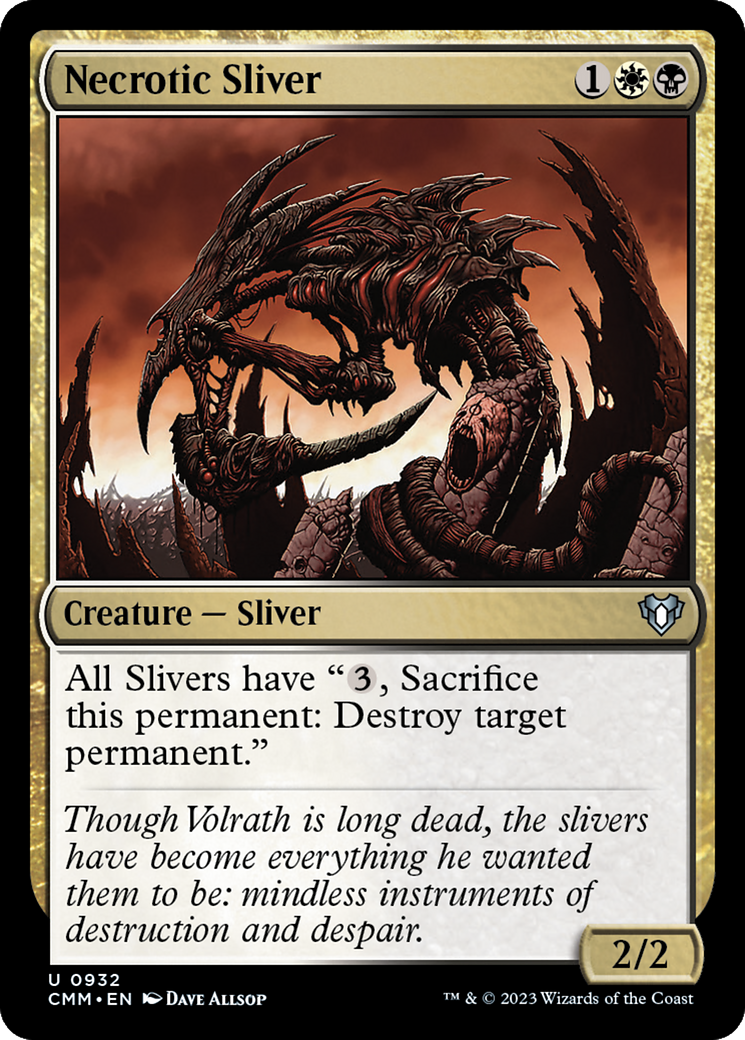 Necrotic Sliver [CMM - 932]