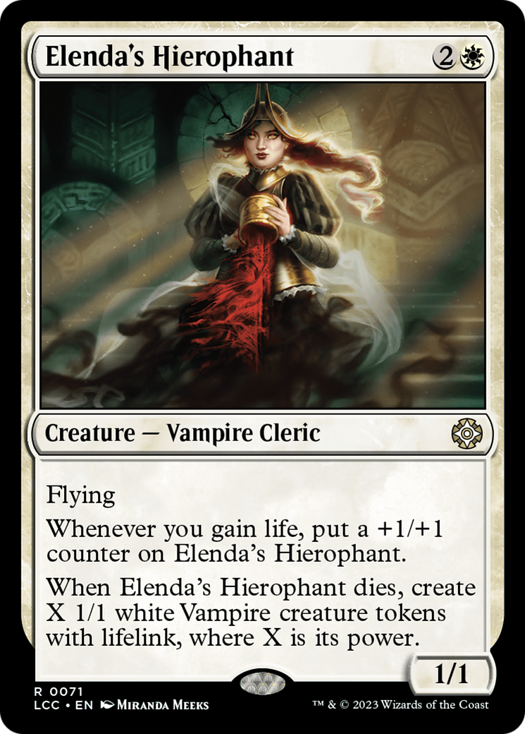 Elenda's Hierophant [LCC - 71]