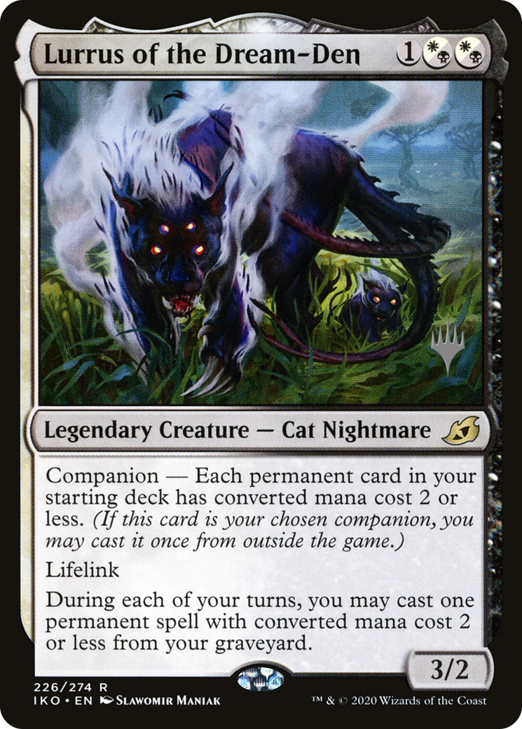 Lurrus of the Dream-Den (PPIKO-226) - Ikoria: Lair of Behemoths Promos: (companion)