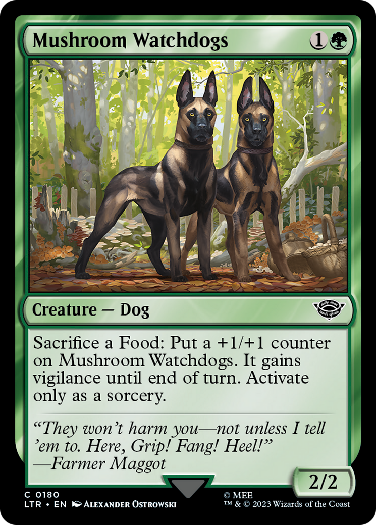 Mushroom Watchdogs [LTR - 180]