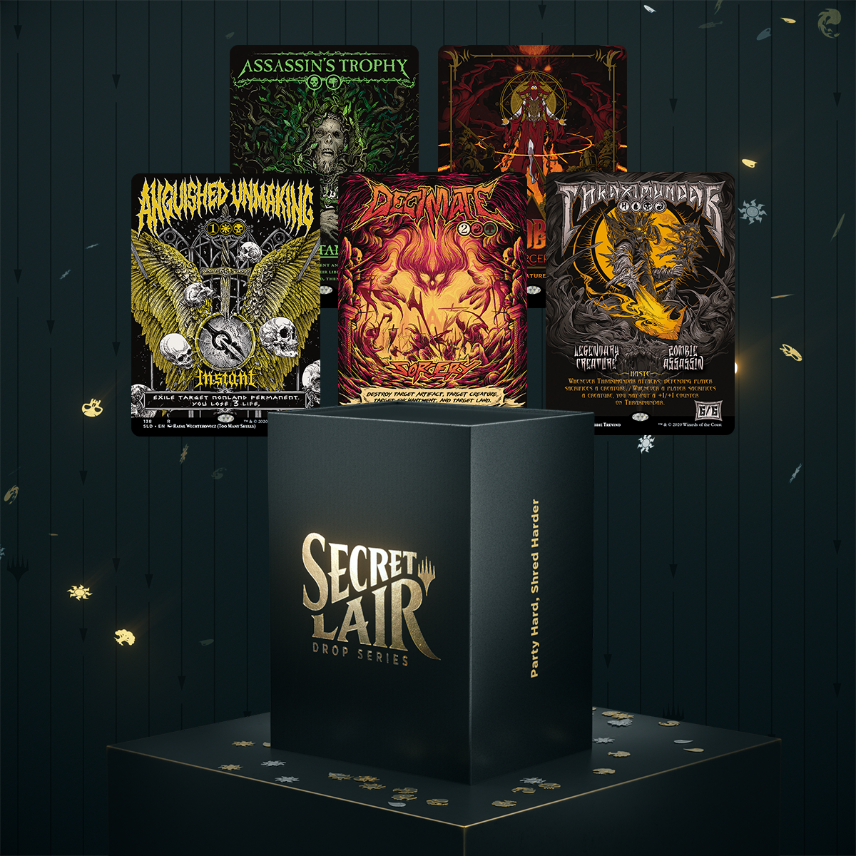 Secret Lair Drop: Secretversary Superdrop - Party Hard, Shred Harder - Non-Foil Edition - Secret Lair Drop Series (SLD)
