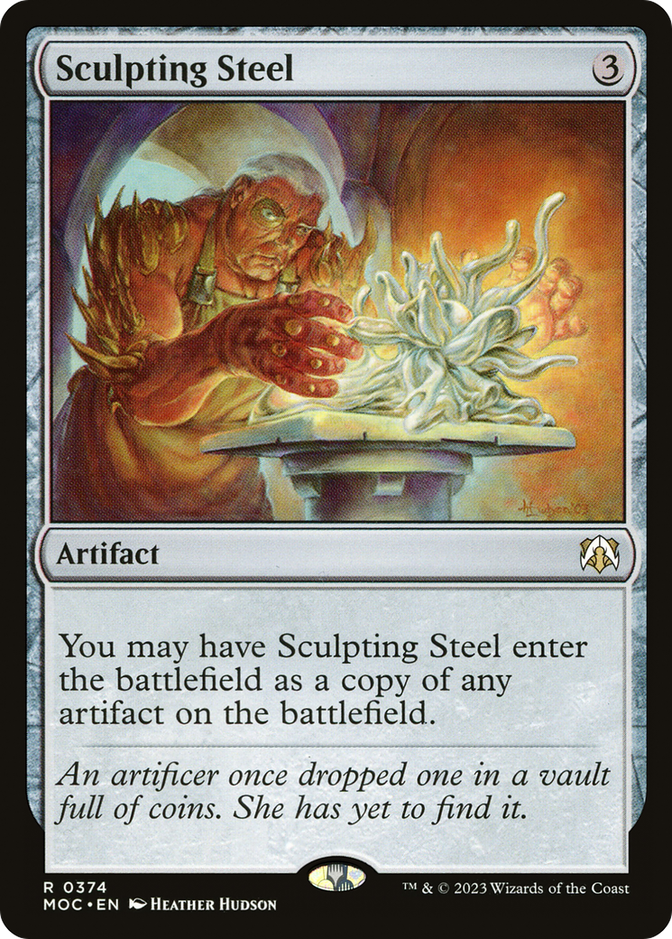 Sculpting Steel [MOC - 374]