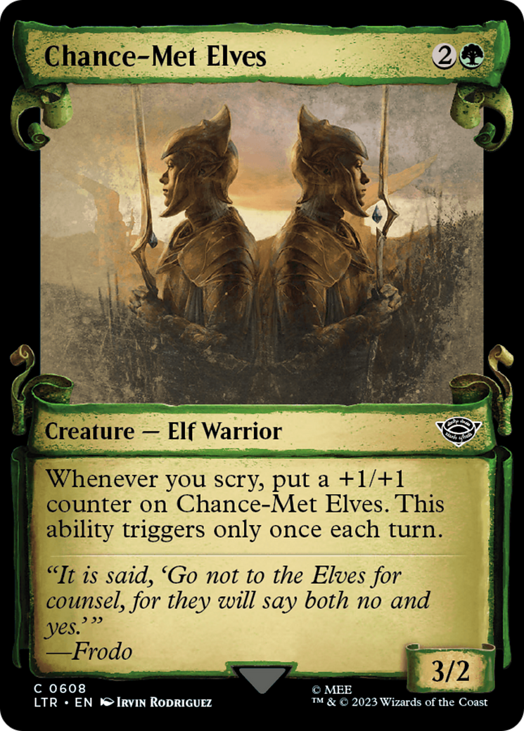 Chance-Met Elves (Showcase Scrolls) [LTR - 608]