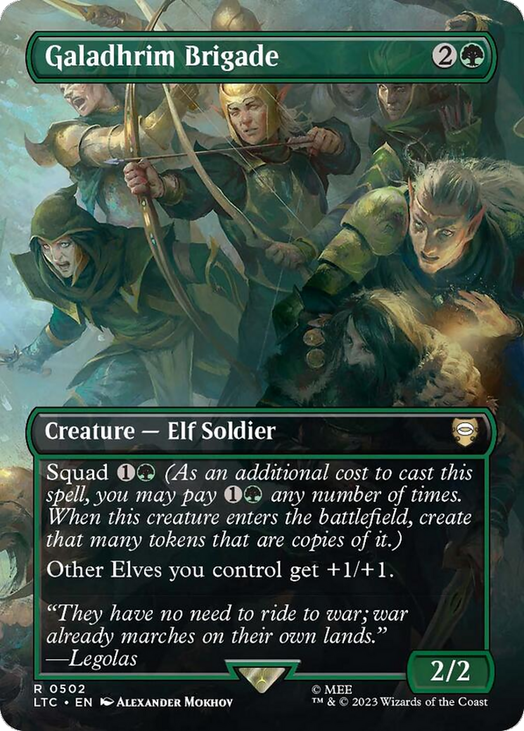 Galadhrim Brigade (Borderless) [LTC - 502]