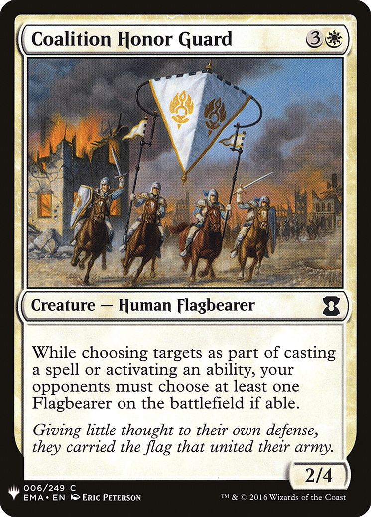 Coalition Honor Guard [LIST - 6]