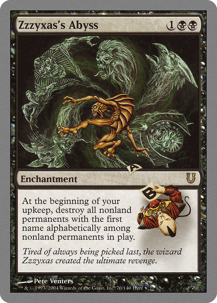 Zzzyxas's Abyss [UNH - 70]