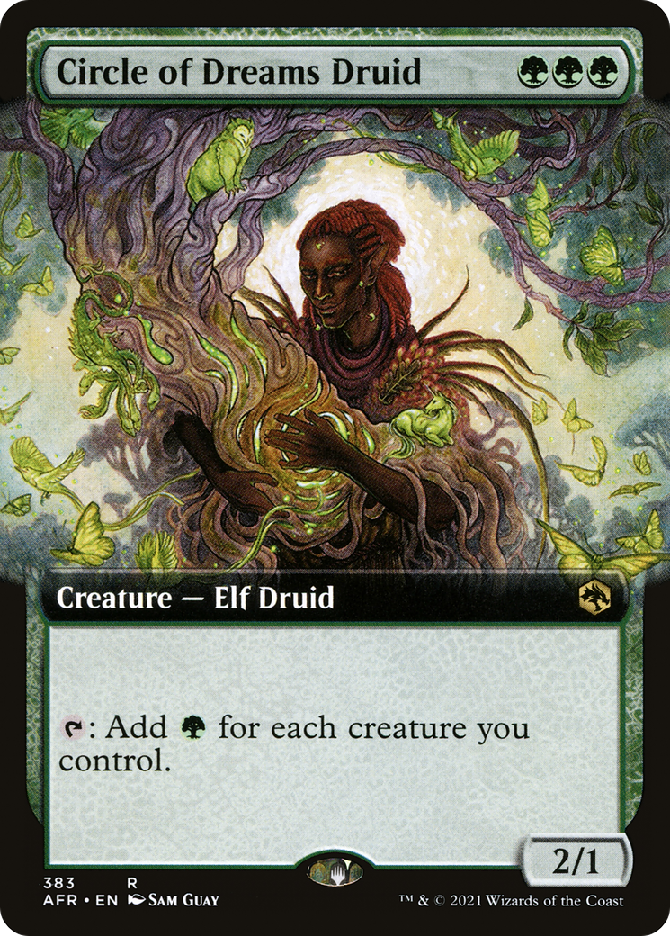 Circle of Dreams Druid (Extended Art) [AFR - 383]