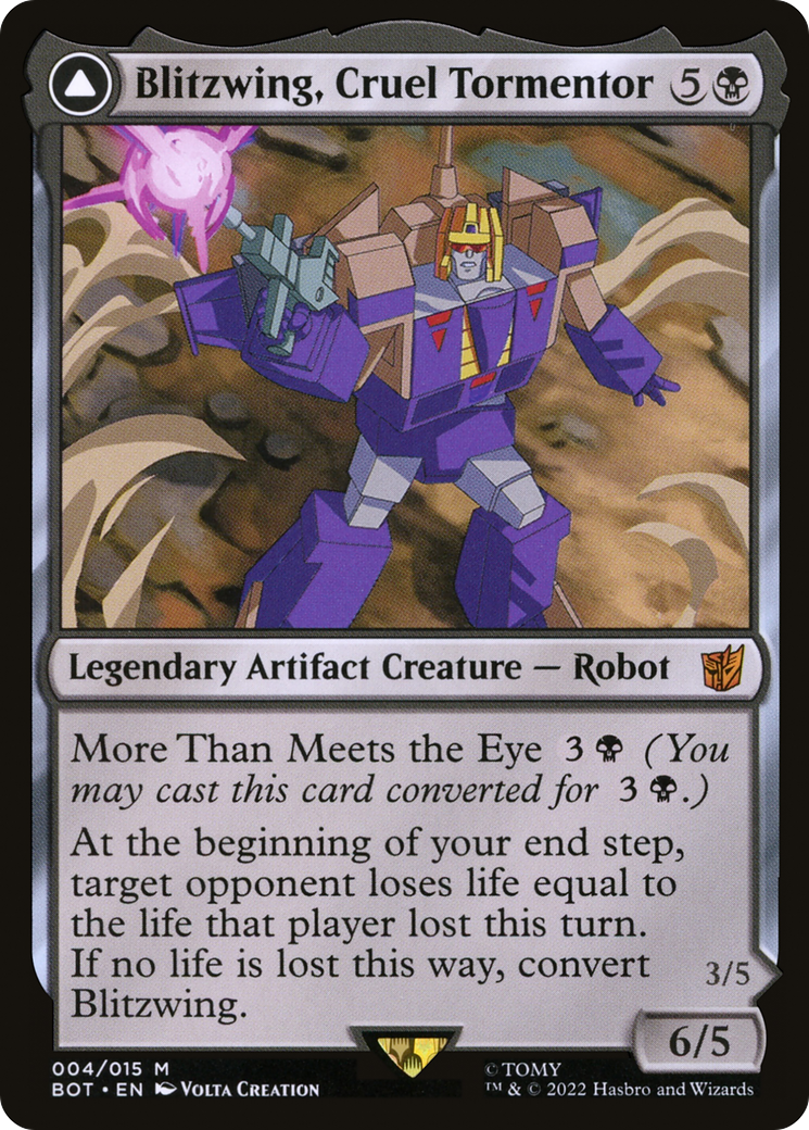 Blitzwing, Cruel Tormentor [BOT - 4]