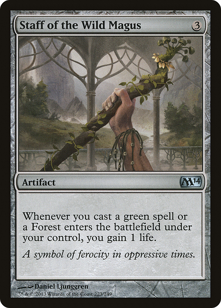 Staff of the Wild Magus [M14 - 223]