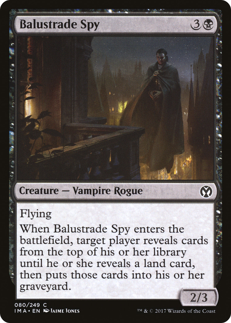 Balustrade Spy [IMA - 80]
