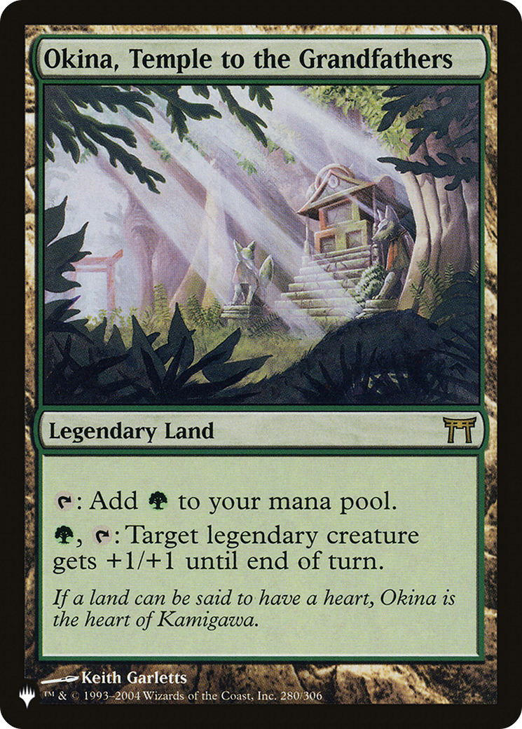 Okina, Temple to the Grandfathers [LIST - 280/306]
