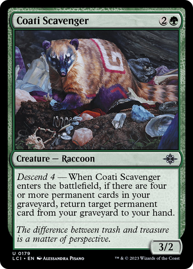 Coati Scavenger [LCI - 179]