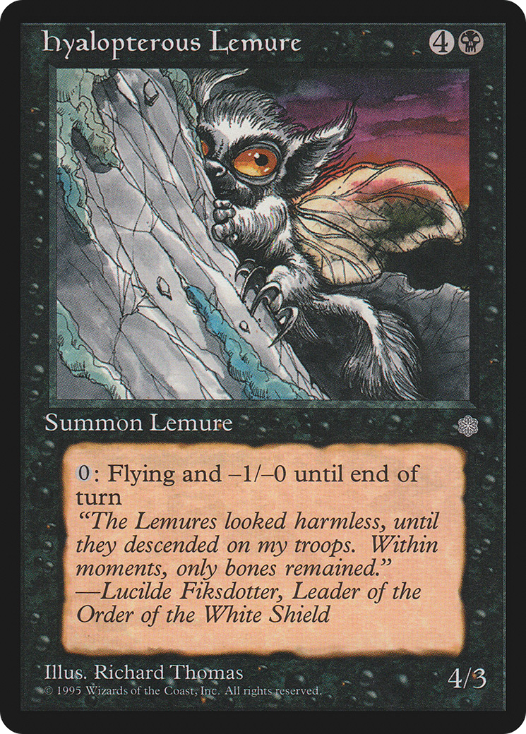 Hyalopterous Lemure [ICE - N/A]