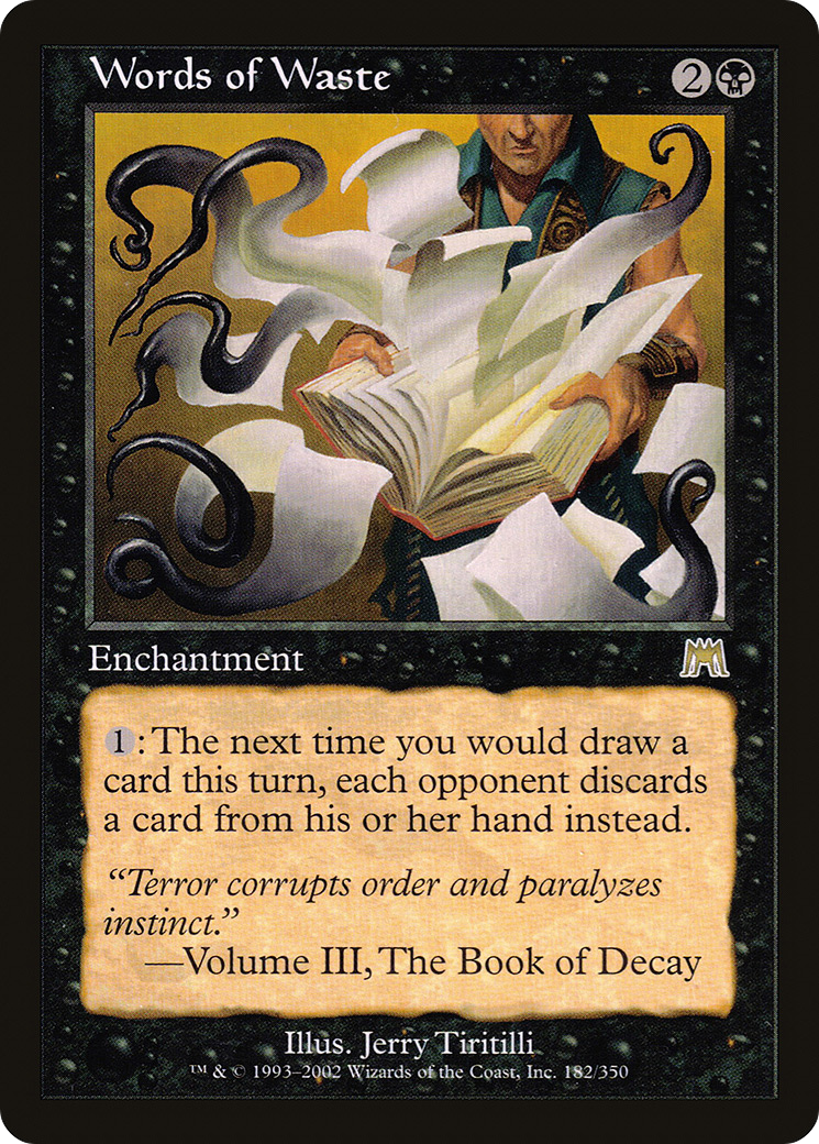 Words of Waste [ONS - 182]