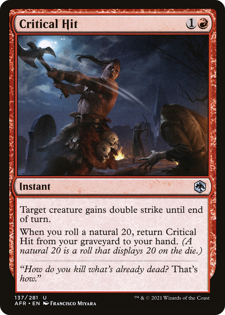 Critical Hit [AFR - 137]