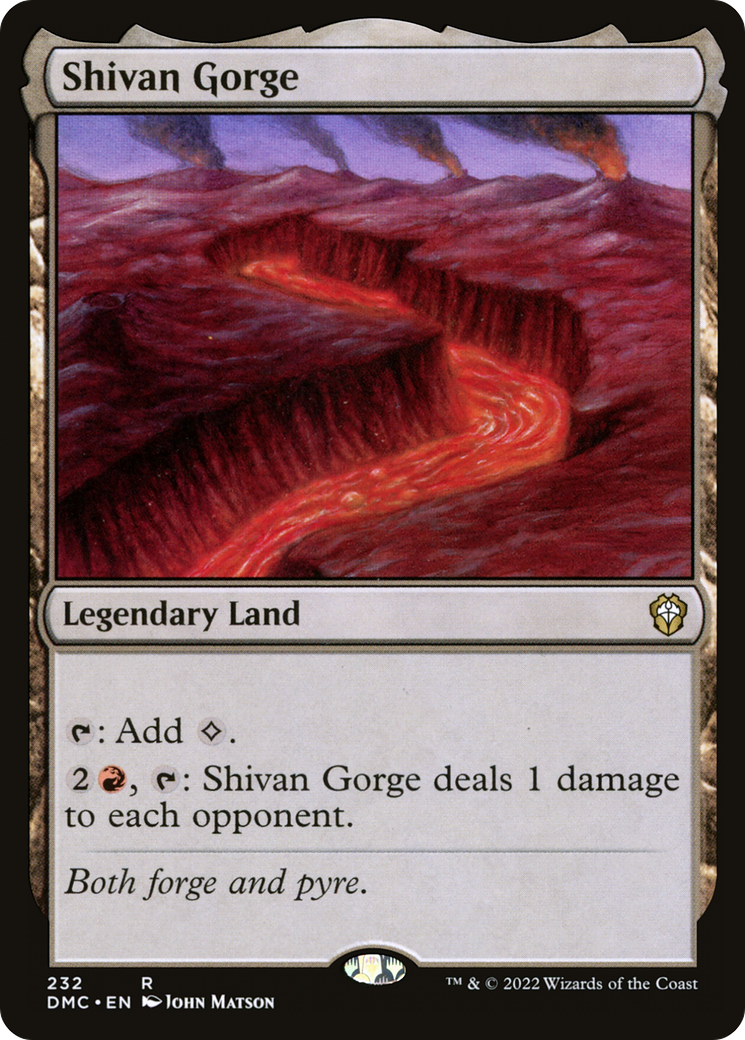 Shivan Gorge [DMC - 232]