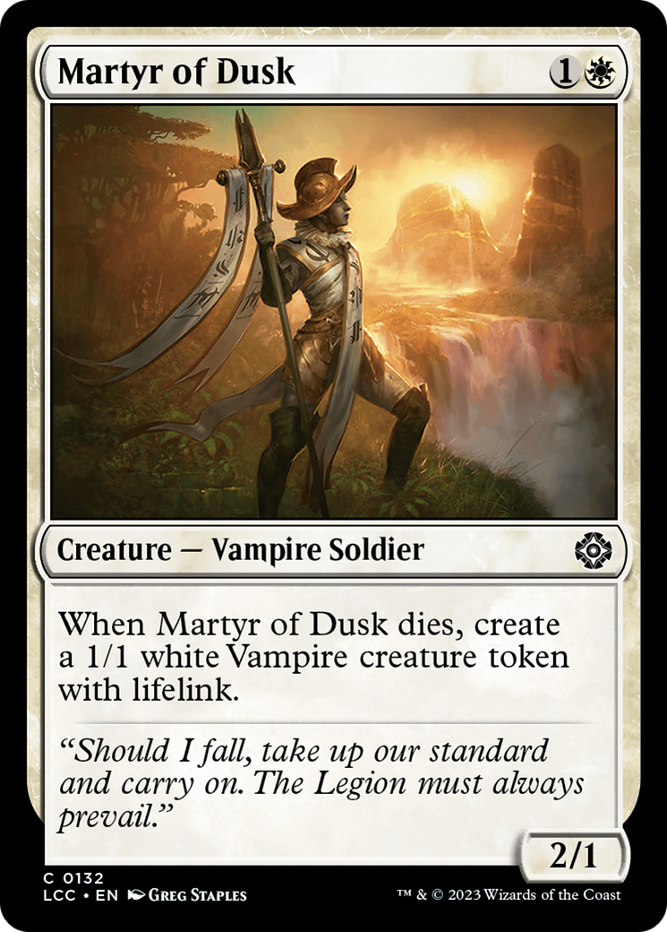 Martyr of Dusk [LCC - 132]