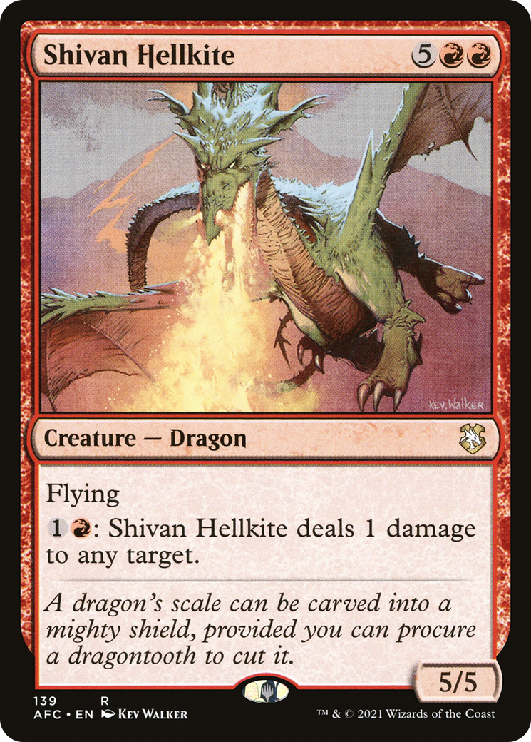 Shivan Hellkite [AFC - 139]