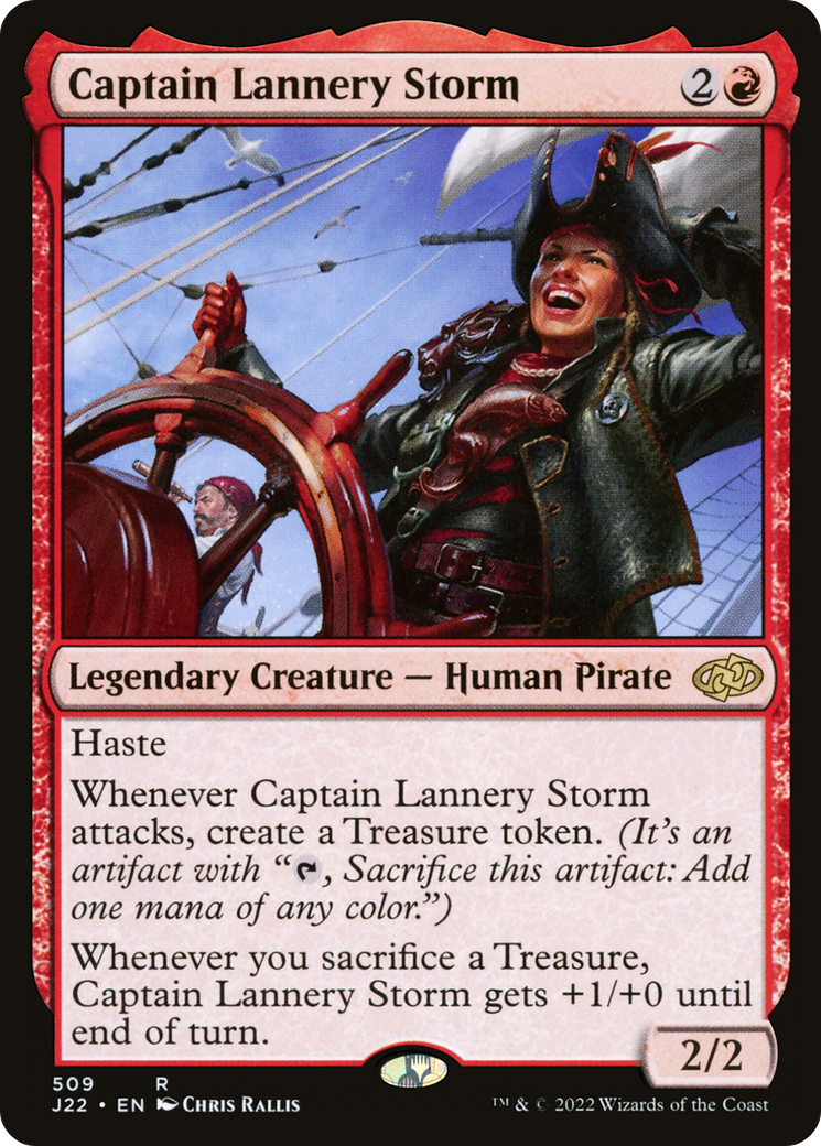 Captain Lannery Storm [J22 - 509]