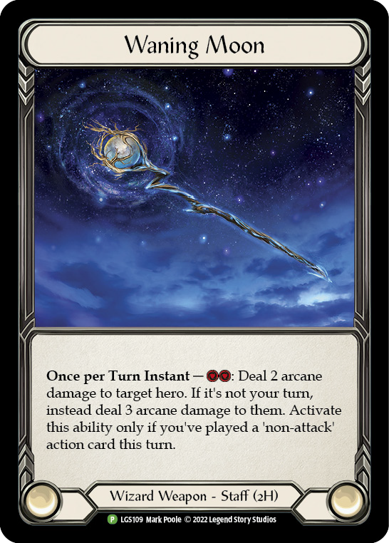 Waning Moon [LGS109] (Promo)  Cold Foil