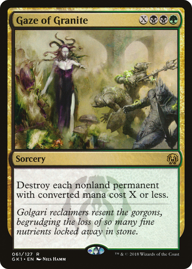 Gaze of Granite [GR1 - 61]