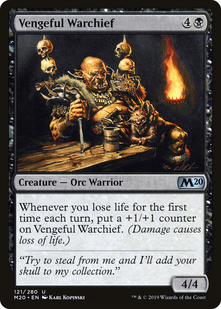 Vengeful Warchief [M20 - 121]