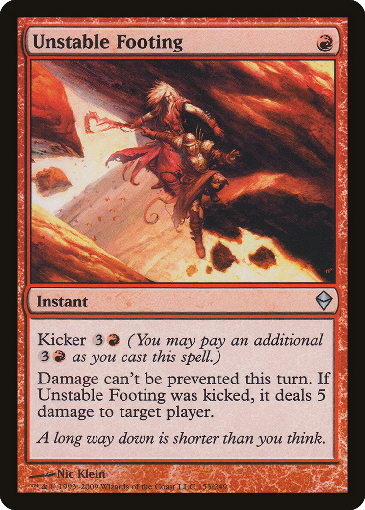 Unstable Footing [ZEN - 153]