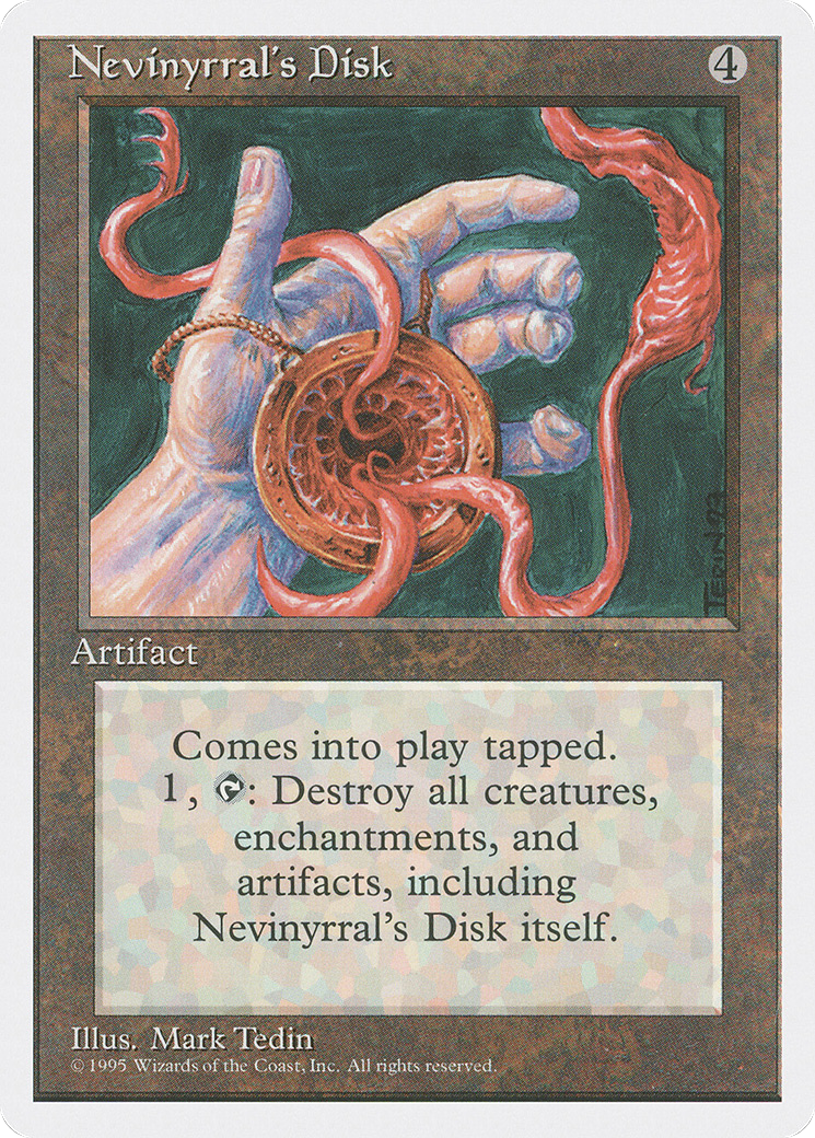 Nevinyrral's Disk [4ED - N/A]