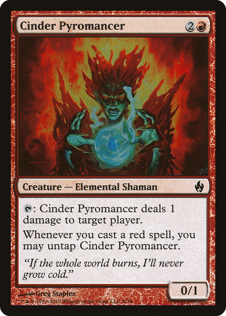 Cinder Pyromancer [PD2 - 9]