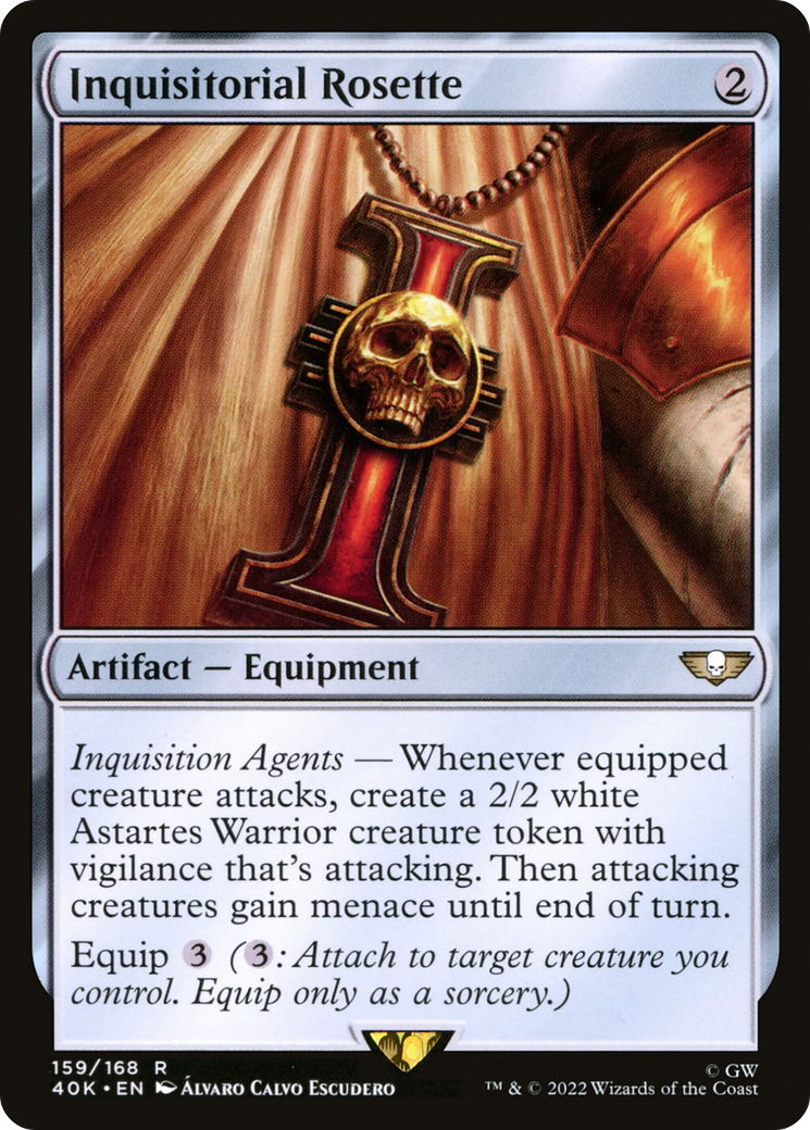 Inquisitorial Rosette [40K - 159]
