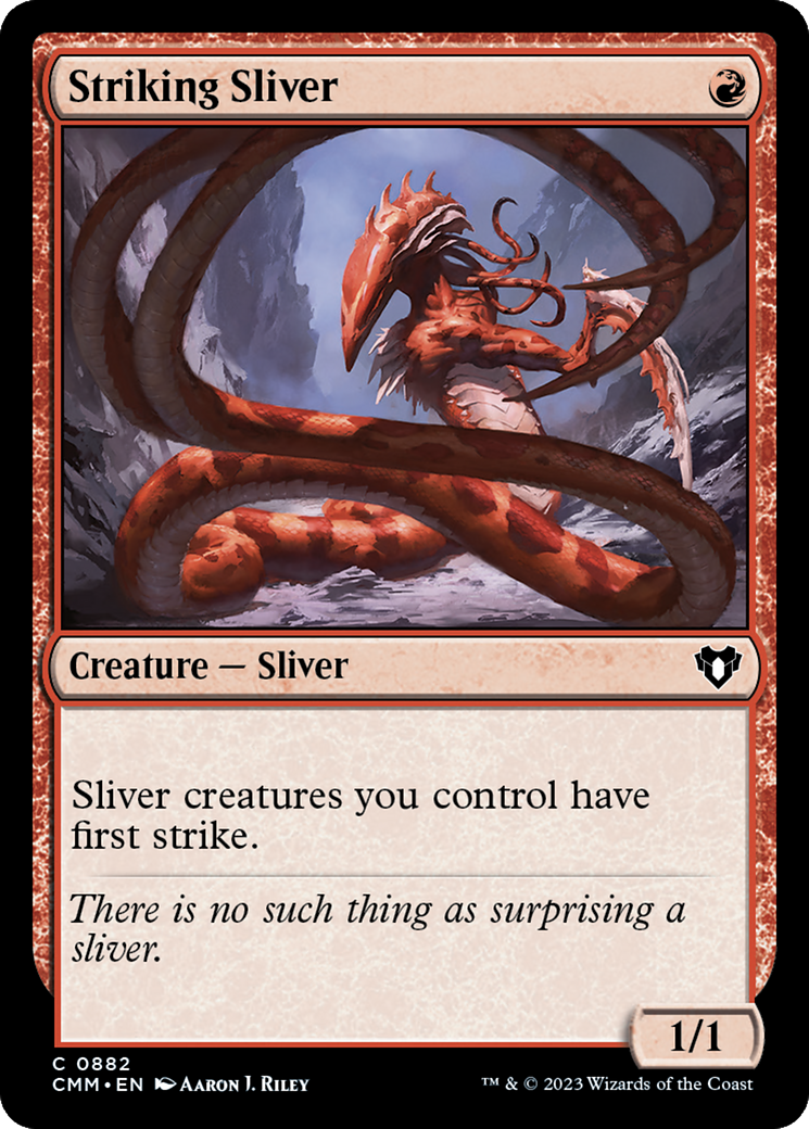 Striking Sliver [CMM - 882]