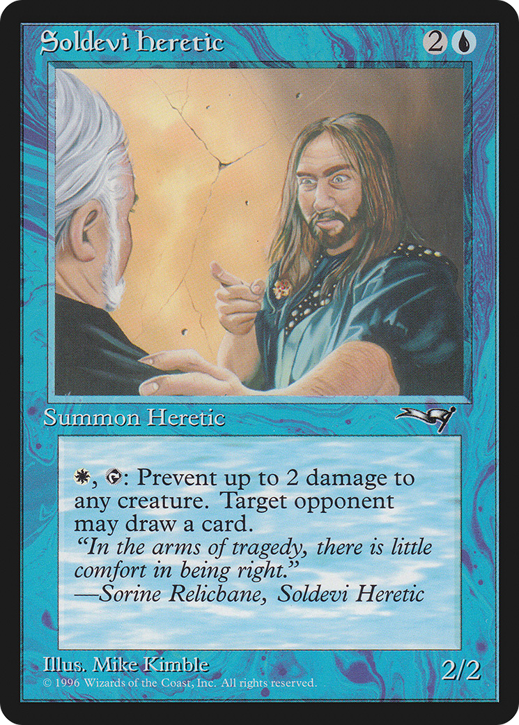 Soldevi Heretic (Blue Robe) [ALL - 50]