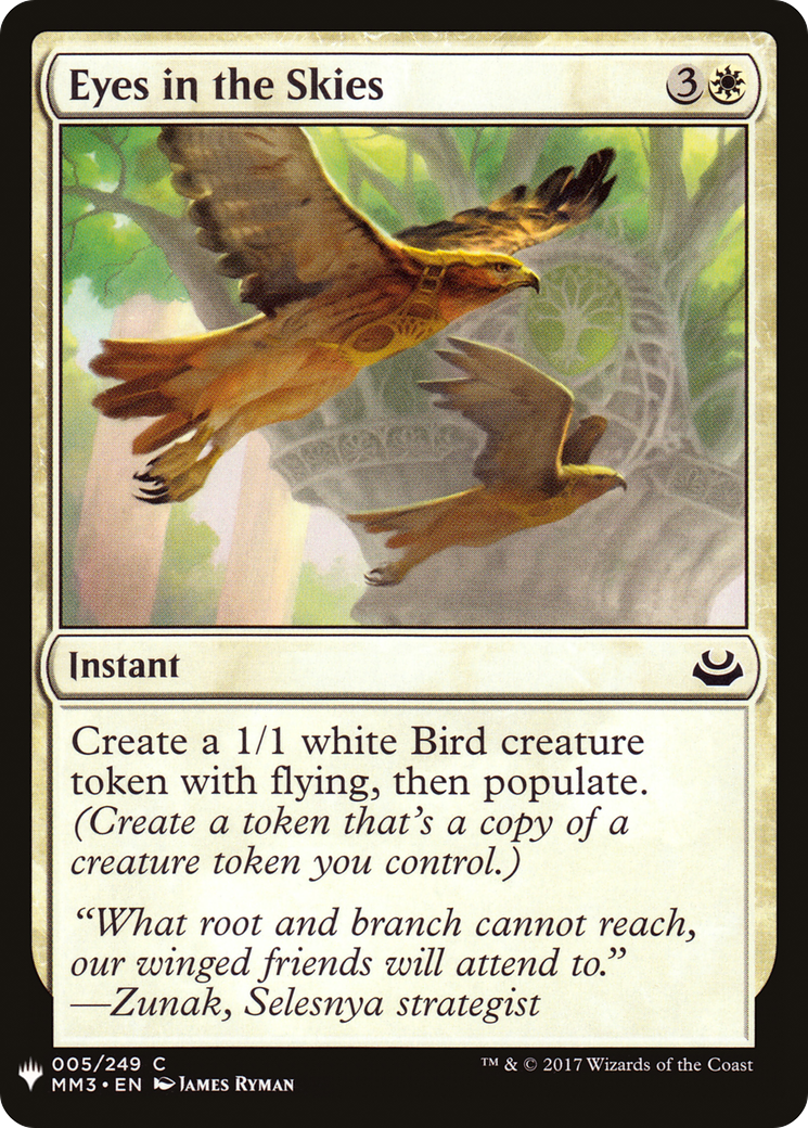 Eyes in the Skies [LIST - 5]