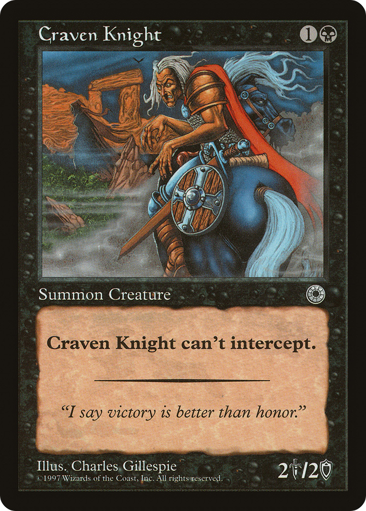 Craven Knight [POR - N/A]