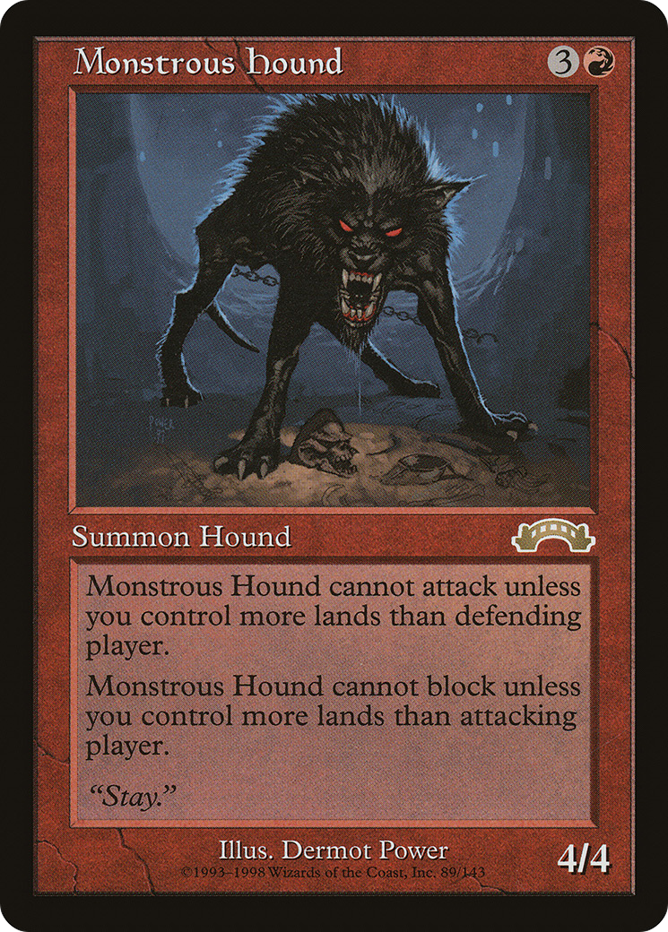 Monstrous Hound [EXO - 89]