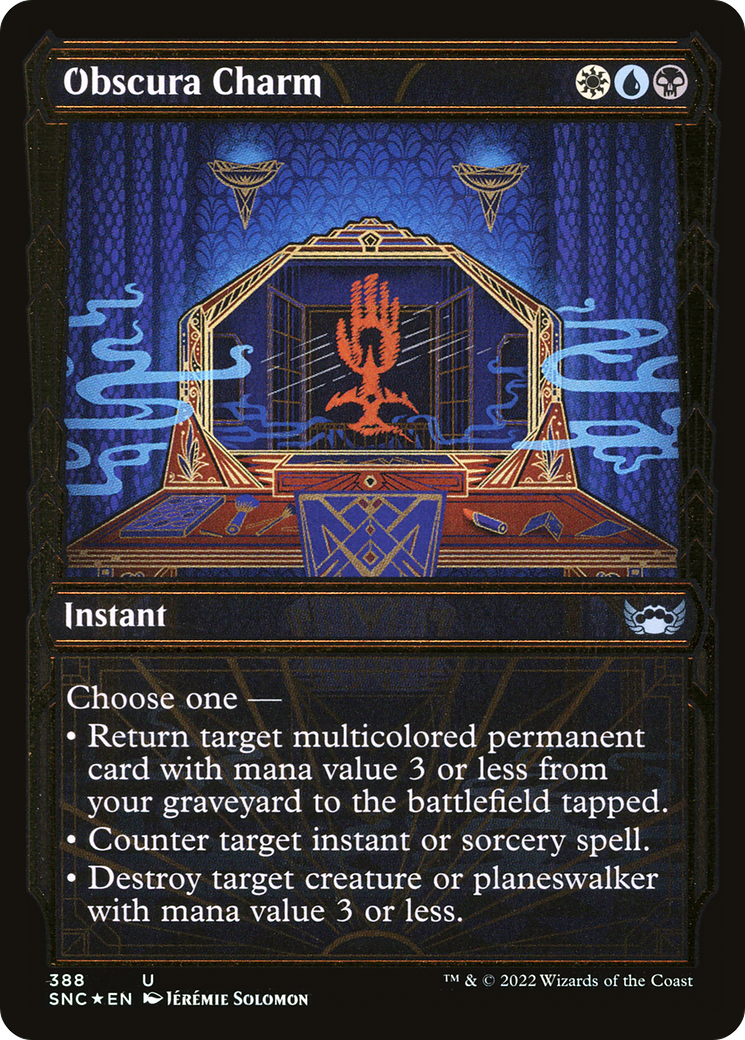 Obscura Charm (Gilded Foil) [SNC - 388]