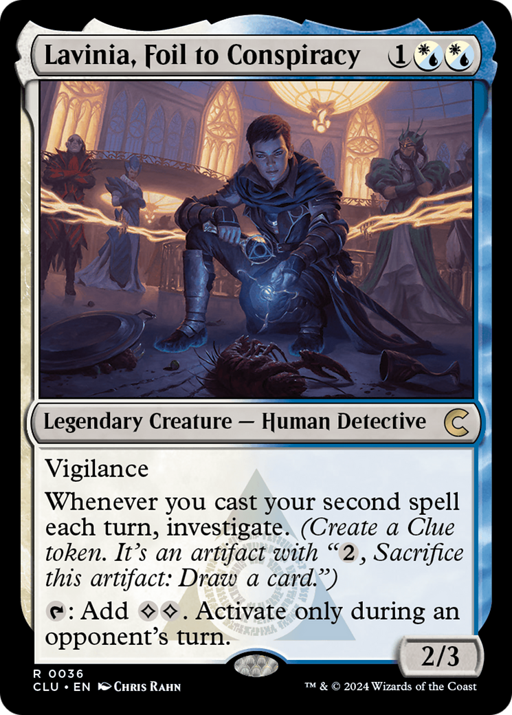 Lavinia, Foil to Conspiracy [CLU - 36]