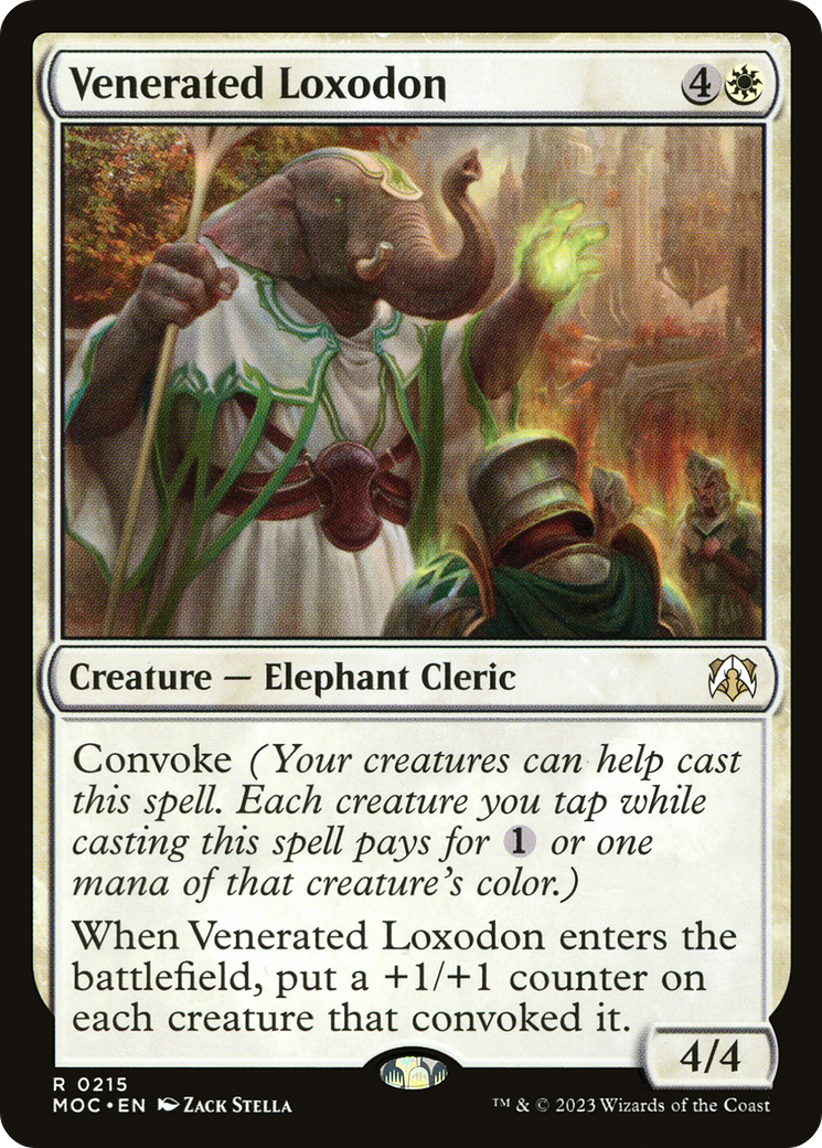 Venerated Loxodon [MOC - 215]